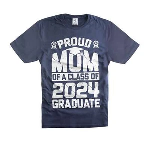 Proud Mom Of 2024 Graduate Shirt Proud Graduate 2024 Shirts Graduation Gifts - Picture 1 of 8