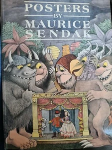 POSTERS BY MAURICE SENDAK First Edition 1986 Harmony Books New York Paperback - Picture 1 of 12