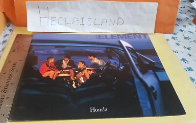 Honda Element 2003 vista previa folleto de ventas desplegable canadiense original L@@K bajo $ £ Foto 1 de 4