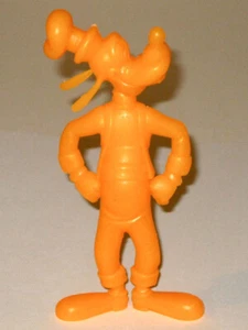 Vintage 1971 MARX Walt DISNEY Productions GOOFY Figure! Orange Plastic Figurine! - Picture 1 of 6