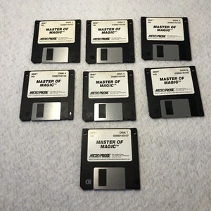 Master of Magic 7 3.5 disks pc Mircoprose game - Picture 1 of 5