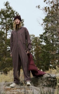 Free People fp movement Mesmerize Me Coverall Overalls Jumpsuit Small RRP £118 - Picture 1 of 15