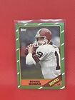 1986 Topps Bernie Kosar Rookie Card #187 Cleveland Browns. rookie card picture