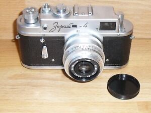 Camera ZORKI-4 Film Camera With Lens INDUSTAR - 50 3.5/50