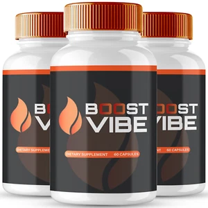 (3 Pack) Boost Vibe Pills for Men Advanced Formula - Male Support Capsules - Picture 1 of 3