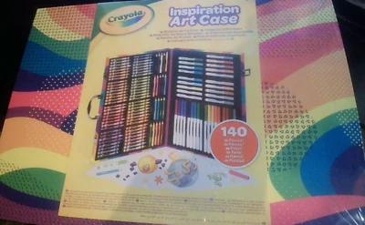 Crayola Inspiration Art Case. 140 pieces.64 crayons, 20 short pencils,40 markers - Image 1 of 4