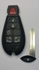 2008-2016 OEM CHRYSLER TOWN & COUNTRY REMOTE KEYLESS ENTRY FOBIK WITH UNCUT KEY