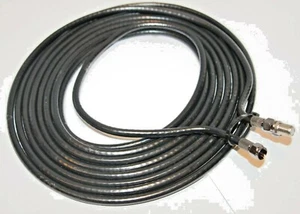 Virgin Media broadband Tivo coaxial extension coax cable F connector with clips - Picture 1 of 10