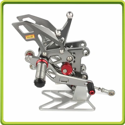 Reposapiés reposapiés Rearsets Pedal para Triumph Speed Triple 1050 2005-2010 Foto 1 de 4