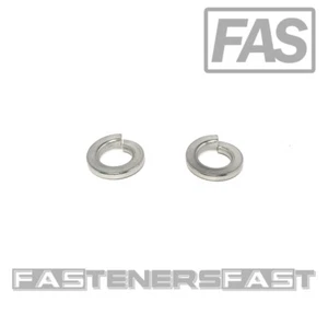(25) 7/16 Stainless Steel Medium Lock Washers (25 Pieces) Fast Free Shipping - Picture 1 of 4