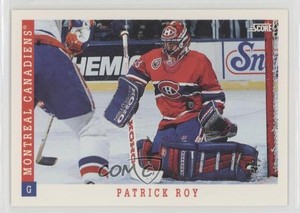 1993-94 Score Canadian Patrick Roy #315 HOF