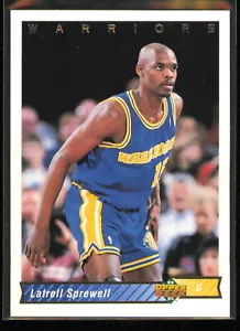 1992-93 Upper Deck #386 Latrell Sprewell - Picture 1 of 2