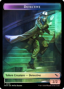 MTG FOIL {Detective Token} // {Imp Token} - Murders at Karlov Manor #010 - Imagen 1 de 1