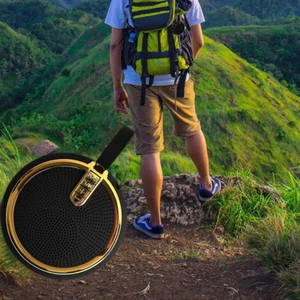 , Outdoor Portable Lanyard Bluetooth Small Speaker, Mini Audio Wireless Speaker, - Picture 1 of 5