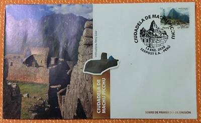 Perú Fdc 2020 Ciudadela de Machu Picchu - Image 1 of 2