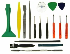 17 in 1 Repair Tool Kit For Phones Tablets & Laptop - iPhone, HTC, Samsung - - Picture 1 of 7