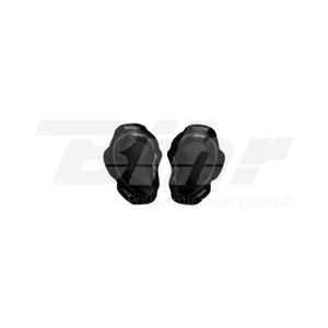 OXFORD COPPIA SAPONETTE TUTA MOTO PROTEZIONE DROP ROCK NERE PISTA STRADA - Picture 1 of 1
