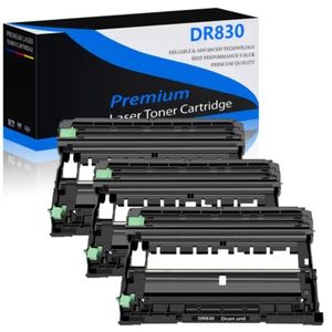 3Packs DR830 DR-830 Drum Unit Compatible Brother HL-L2400D HL-L2460DW HL-L2405W - Picture 1 of 9