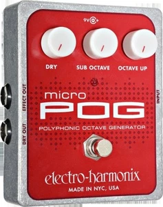 EHX ELECTRO HARMONIX MICRO POG POLYPHONIC OCTAVE GENERATOR - Picture 1 of 1