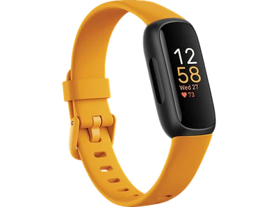 FITBIT Inspire 3, Fitness Tracker, S und L, Morning Glow/Black - Bild 1 von 4
