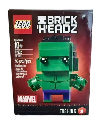 LEGO BrickHeadz Marvel The Hulk 41592 NUEVA CAJA SELLADA Foto 1 de 4