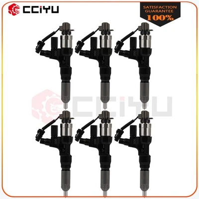 Inyector diésel 6 piezas para Hino 185 155 165 195 268 198 238 258 4,7 L 5,0 L 7,8 L Foto 1 de 4