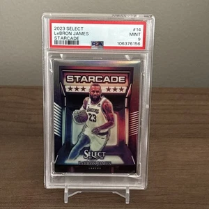 2023-2024 Panini Select #14 LeBron James Starcade Case Hit Insert SSP PSA 9 - Picture 1 of 2