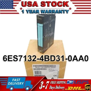 New Siemens 6ES7132-4BD31-0AA0 6ES71324BD310AA0 SIMATIC DP 5 ELECTRON MODULES - Picture 1 of 11