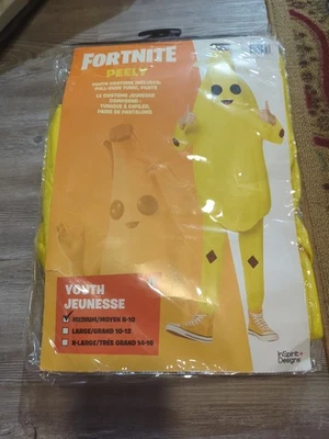 Disfraz Fortnite Peely Halloween Niños Juventud Talla M 8-10 Juegos con disfraces Nuevo Foto 1 de 2