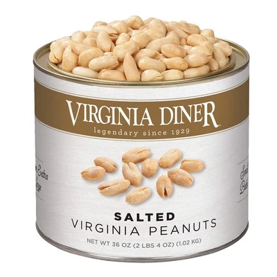 Virginia Diner Natural XL Blister Roasted Virginia Peanuts, Heart Healthy, Al... - Image 1 of 4