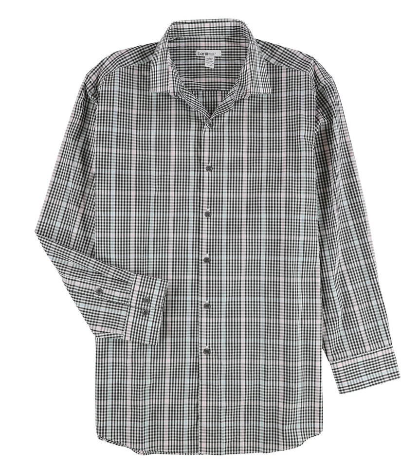 Camisa de vestir con botones de fácil cuidado bar III para hombre Foto 1 de 1