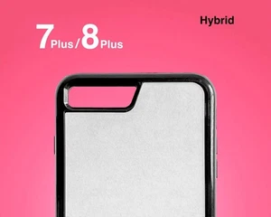 Hybrid 2-in-1 Sublimation Cases for Apple iPhone 7 Plus & 8 Plus - Picture 1 of 6
