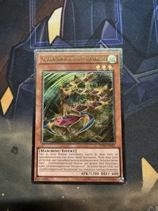 GERMAN YUGIOH Speedroid Terrortop OP03-EN002 Ultimate Rare Mis Print Ink Nm - Picture 1 of 3