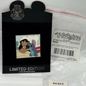JUMBO Disney Shopping Film Serie Lilo & Stitch Strandszene LE 250 Pin 2008 NEU - Bild 1 von 3