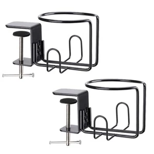 Large Desk Cup Holder, Anti-Spill Clip-On Table Cup Holder for Lawn Chair, Ho... - Picture 1 of 9
