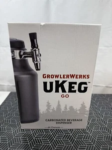 New Old Stock - GrowlerWerks uKeg Go 64oz Carbonated Beverage Dispenser - GRAY - Picture 1 of 19