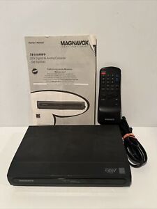 Magnavox TB110MW9A DTV Digital To Analog TV SDTV Converter Box w/Remote 