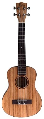 Ukulele Aloha (Choose Your Size) Zebra Wood Amazing Satin (Free Ship Canada) - Image 1 of 2