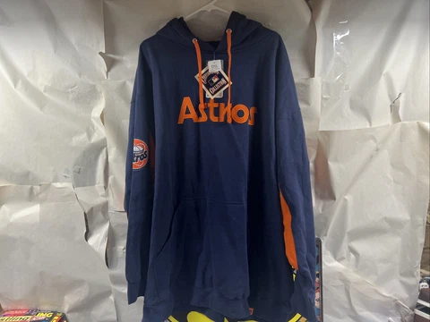 Vintage MLB Houston Astros Majestic Sweatshirt XXXXL Cooperstown Collection NWT Cover