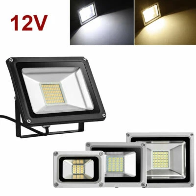 DC12V 220V 10W 20W 30W LED Flutlicht Fluter Strahler SMD Außen Scheinwerfer IP65 - Bild 1 von 4