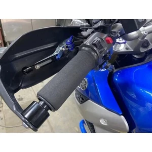 Motorcycle Foam Anti Vibration Comfort Handlebar Grip Cover for Honda Harley BMW - Picture 1 of 9