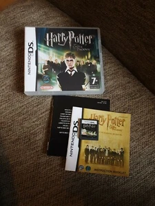 HARRY POTTER AND THE ORDER OF THE PHOENIX NINTENDO DS - COMPLETE WITH MANUAL - Picture 1 of 1