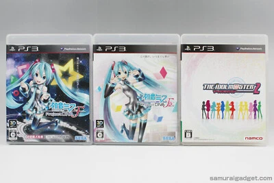 Hatsune Miku Project Diva F & F 2nd + The Idol Master 2 (IDOLM@STER 2) PS3 Japan - Image 1 of 4