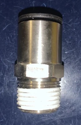 Parker LEGRIS 3175 62 22   1/2” PTC TUBE X 1/2 MNPT Male Connector   31756222 - Image 1 of 4