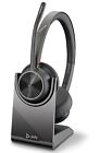 Wireless Headset Poly 4320 Dual Ear Great For Conference Calls/ Gaming