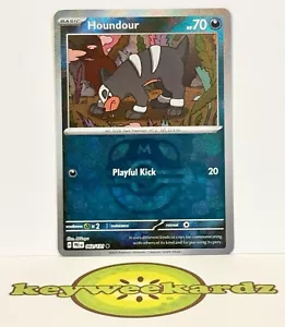 2025 Houndour 062/131 Prismatic Evolutions | REVERSE HOLO MASTER BALL FOIL | 🥝 - Picture 1 of 2