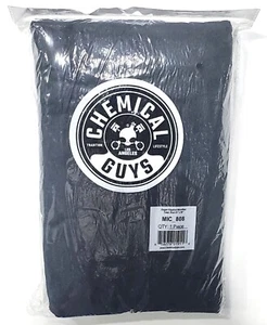 Chemical Guys Tradition Lifestyle Elegant Edgeless Microfiber Towel Black 51x30 - Picture 1 of 1