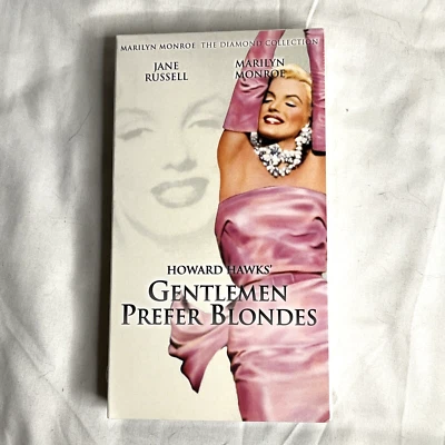 Gentlemen Prefer Blondes VHS Marilyn Monroe Jane Russell Comedy Musical Sealed  - Image 1 of 4