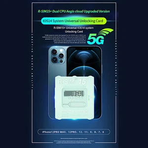 R-SIM15+ 5G Unlock Card Unlock 5G Signal for iOS14/iPhone System Universal - Picture 1 of 10