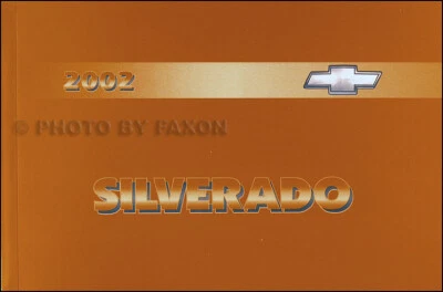 2002 Chevry Silverado Nuovo Proprietari Manuale 1500 2500 3500 Chevrolet Guida - Immagine 1 di 2
